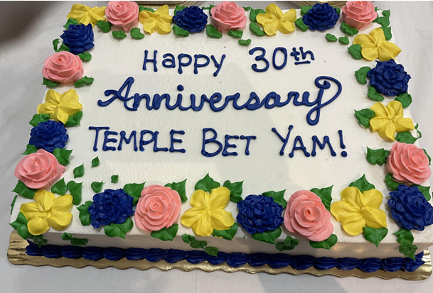 30th anniversary cake 2